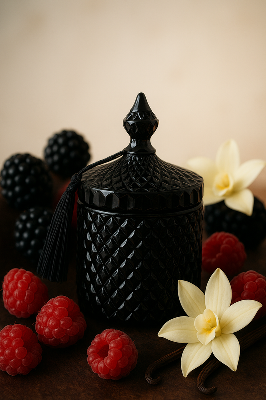 Black Raspberries & Vanilla ~ Soy Wax Candle